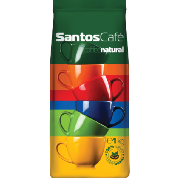 Кафе на зърна Santos Natural, 1кг