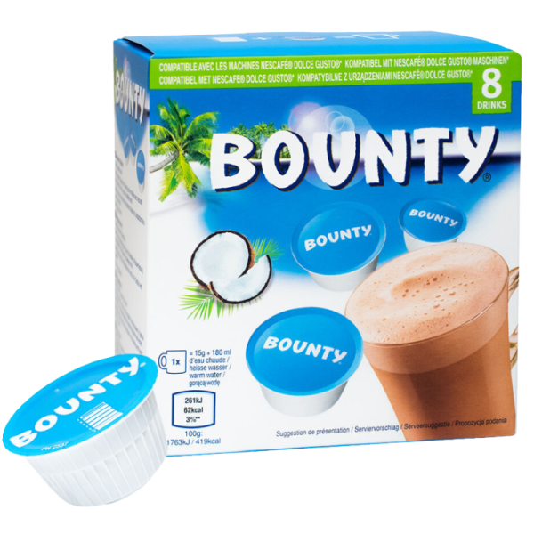 Капсули горещ шоколад Bounty Dolce Gusto, 8бр