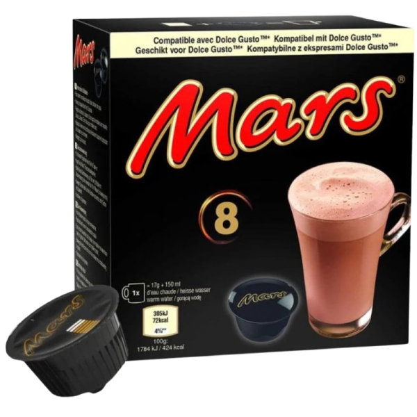 Капсули горещ шоколад Mars Dolce Gusto, 8бр