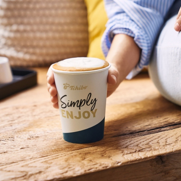 Картонена чаша Tchibo Simply Enjoy 200мл., 50бр. 