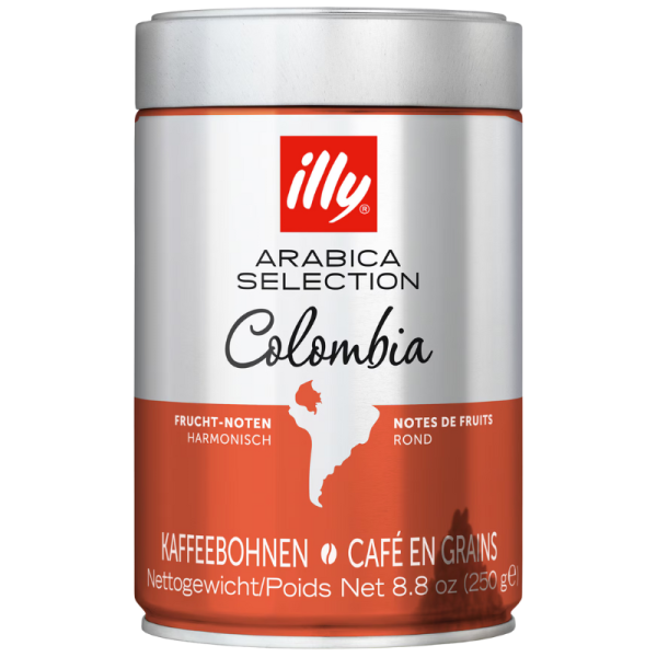 Кафе на зърна Illy Colombia, 0.250гр.