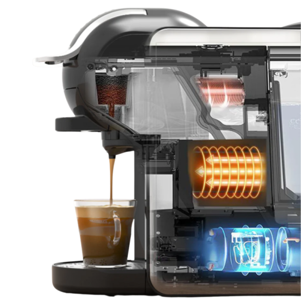 Кафемашина 8в1 Voltz OV51171K8R, Сребрист/черен