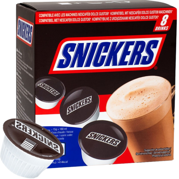 Капсули горещ шоколад Snikers Dolce Gusto, 8бр