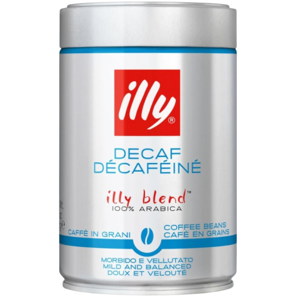Кафе на зърна Illy Decaffeinato, 250гр.