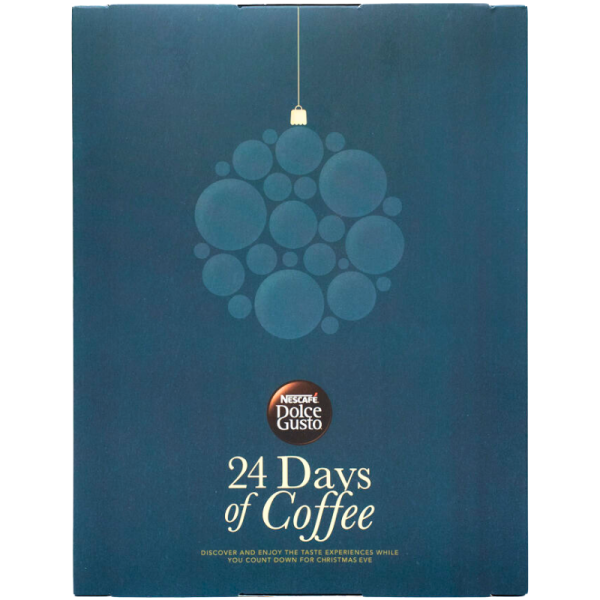 Коледен календар с капсули съвместими с Dolce Gusto, 24бр.