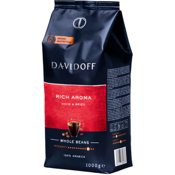 Кафе на зърна Davidoff Rich Aroma,1кг.