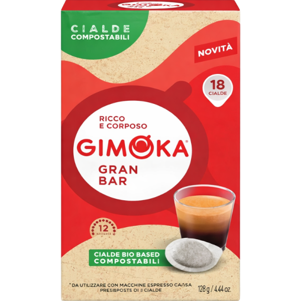 Кафе дози Gimoka Gran Bar Intenso, 18бр