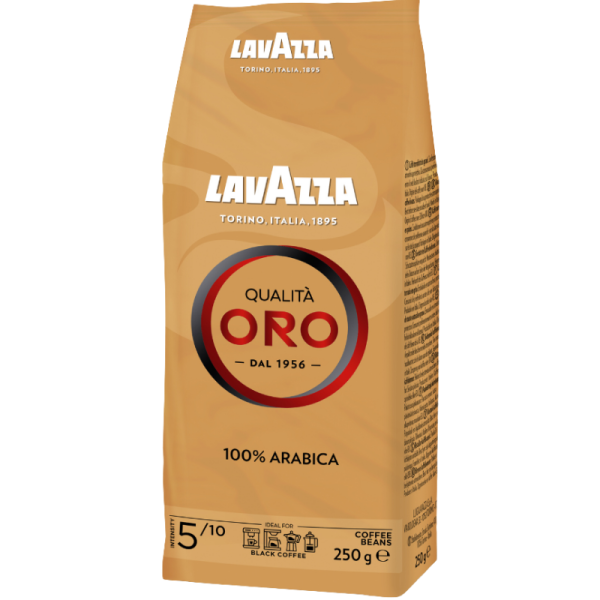 Кафе на зърна Lavazza Qualita Oro, 250 г