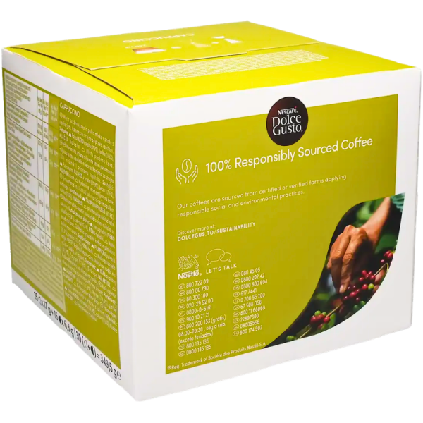 Кафе капсули Dolce Gusto Cappuccino, 30 капсули