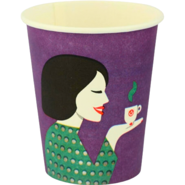 Картонени чаши 180/6 Ковим микс, 3000бр