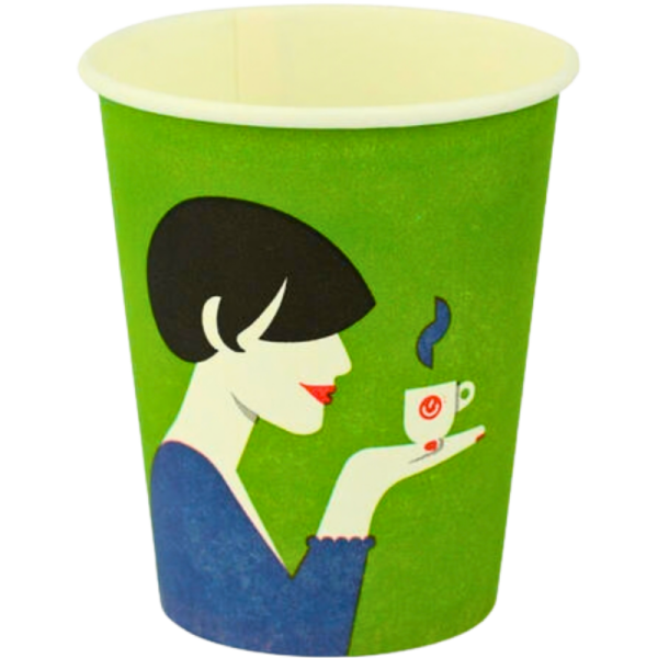 Картонени чаши 180/6 Ковим микс, 3000бр