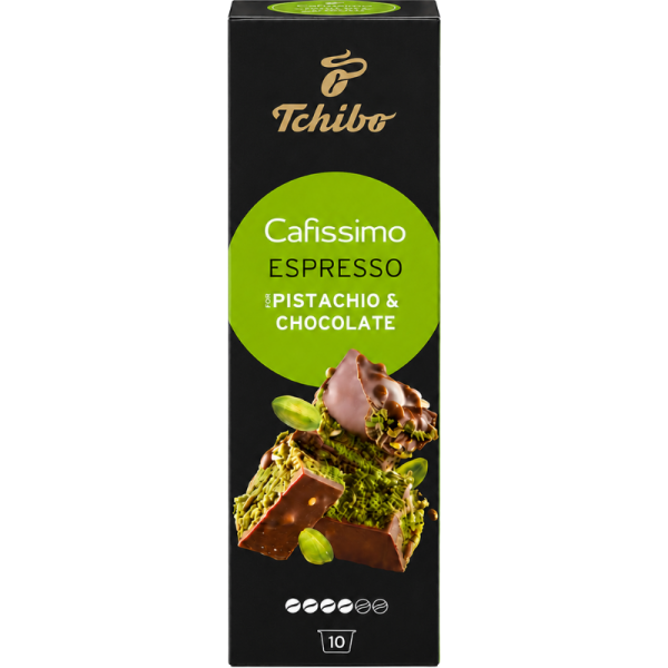 Кафе капсули Tchibo Cafissimo Pistachio and Chocolate, 10 капсули