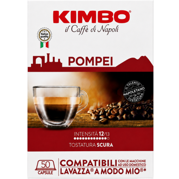 Кафе капсули Kimbo Pompei AMM, 50 капсули