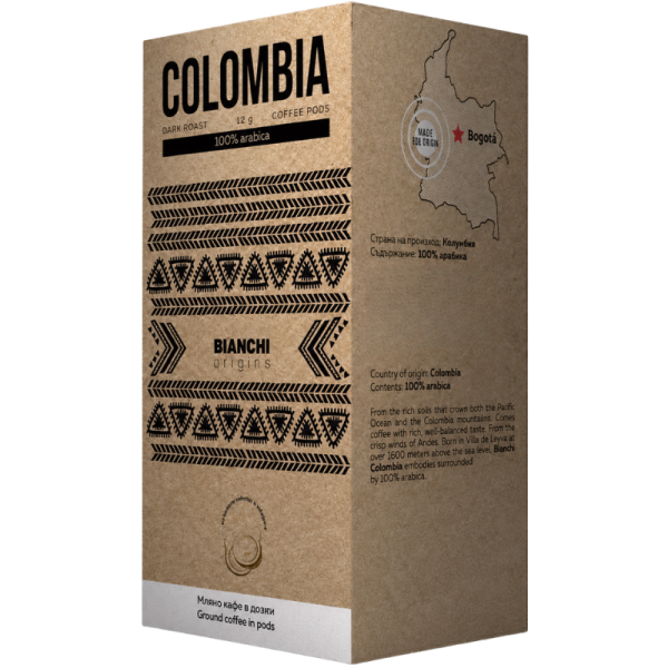 Кафе дози Bianchi Columbia, 16 дози
