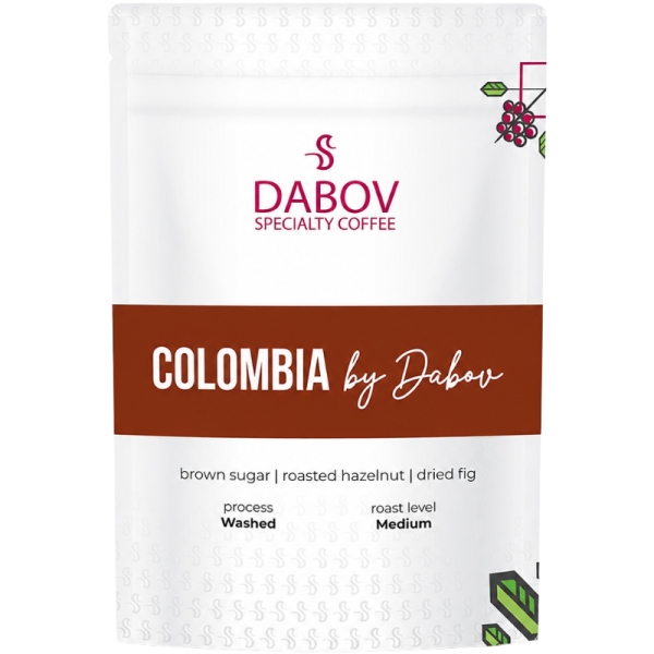 Кафе на зърна Dabov Specialty coffe Columbia, 0.200кг