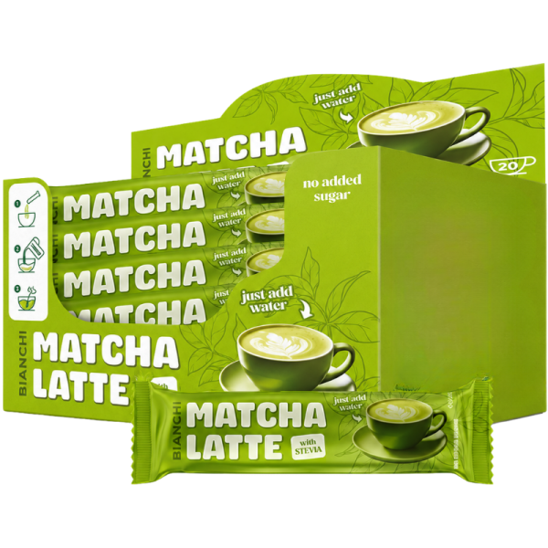 Разтворима напитка Bianchi Matcha Latte на сашета, 1бр