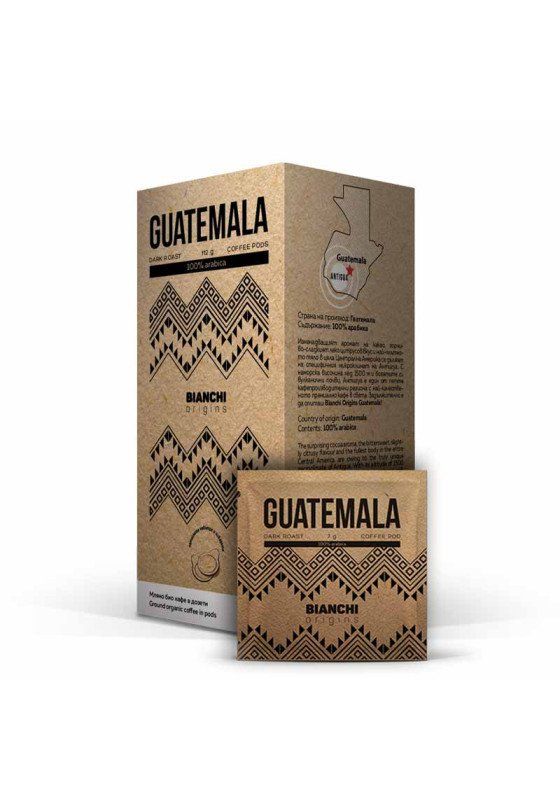 Кафе дози Bianchi Guatemala,16бр.