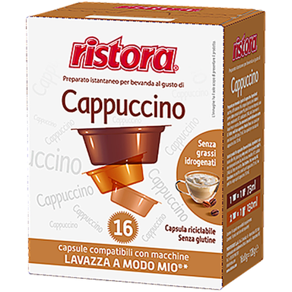 Кафе капсули Ristora Cappuccino, AMM система, 16бр.