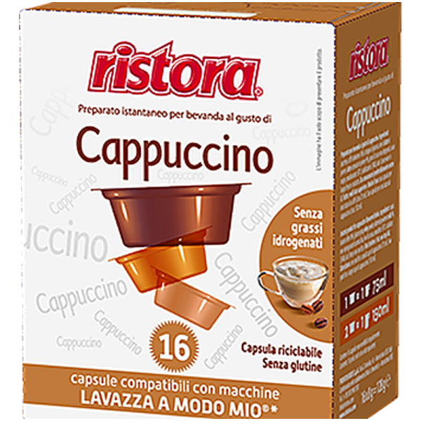 Кафе капсули Ristora Cappuccino, AMM система, 16бр.