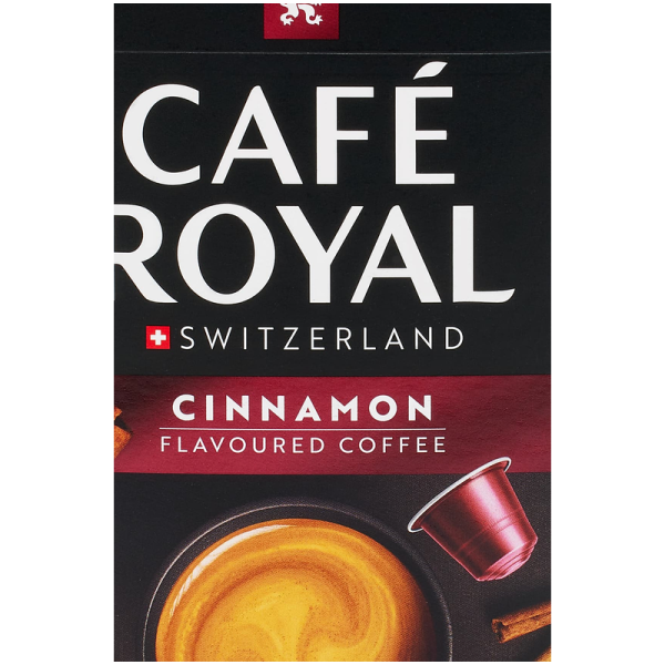Кафе капсули Cafe Royal Cinnamon за Nespresso Original, 10 бр., 100% Арабика
