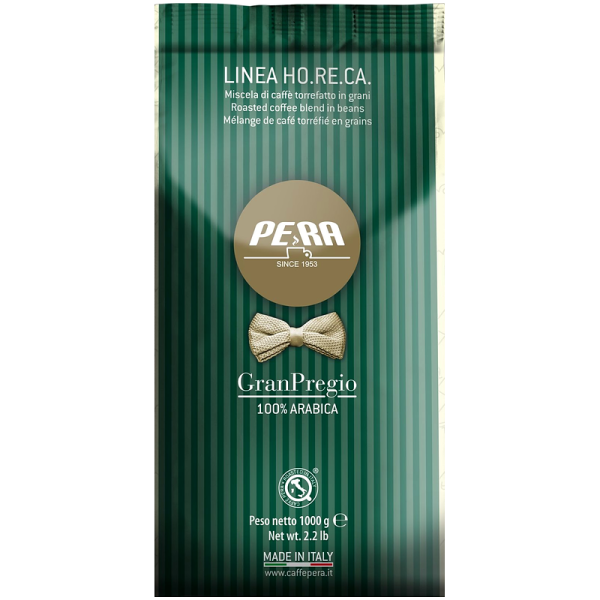 Кафе на зърна Pera Gran Pregio, 1 кг, 100% Арабика
