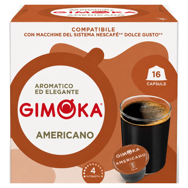 Кафе капсули Gimoka Americano Dolce Gusto, 16бр.