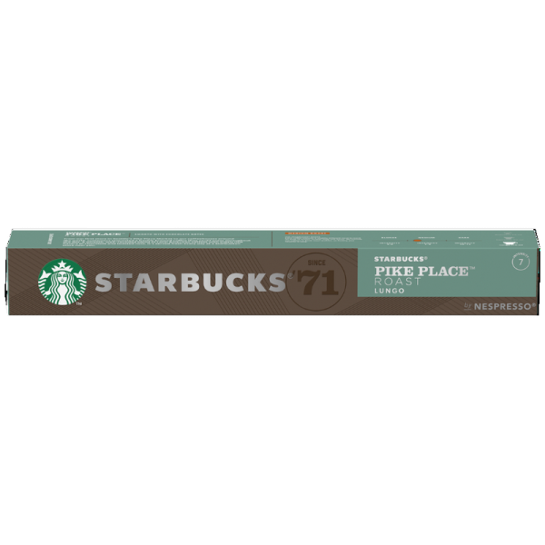 Кафе капсули Starbucks, Pike Place Roast ,10бр.,Nespresso