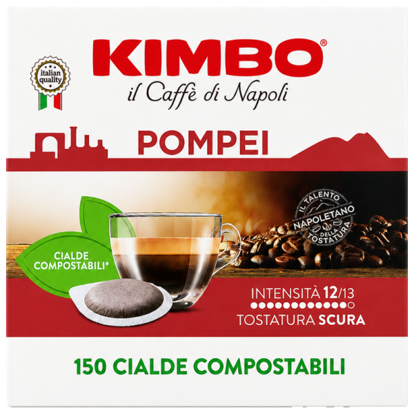 Кафе дози Kimbo Pompei, 150 бр.