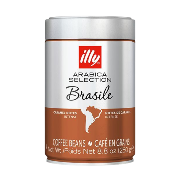 Кафе на зърна Illy Arabica Selection Brasile, 250 г