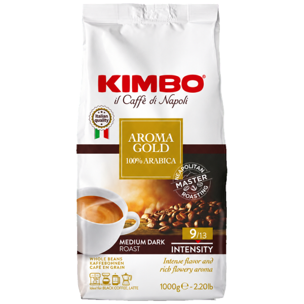 Кафе на зърна Kimbo Aroma Gold, 1кг.