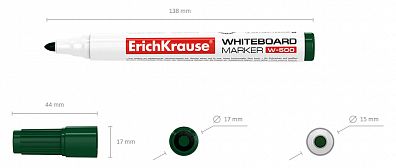 МАРКЕР ЗА Б.ДЪСКА ERICH KRAUSE W-500 0.8-2.2ММ ЗЛН