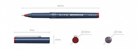 ТЪНКОПИСЕЦ ERICH KRAUSE F-15 0.6ММ ЧРВ