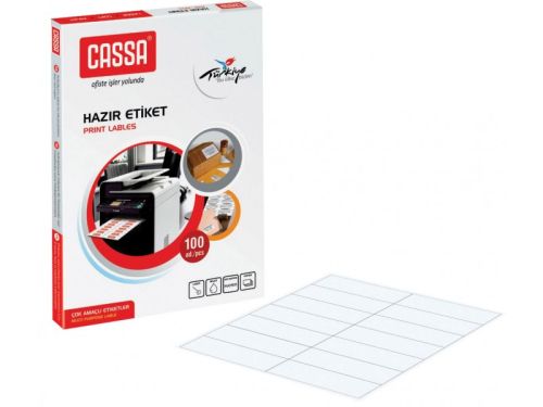 ЕТИКЕТИ ПРИНТ. A4 SPREE/CASSA 210/297MM No1 ОП100
