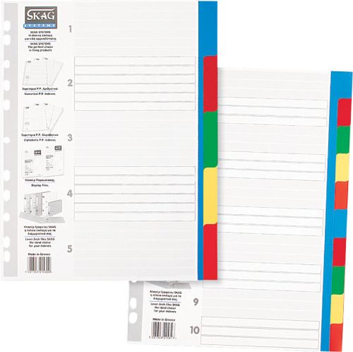 РАЗДЕЛИТЕЛ PVC SKAG 10 ЦВЯТА