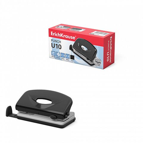 ПЕРФОРАТОР ERICH KRAUSE U10 ДО 10 ЛИСТА МИКС