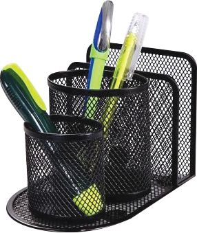 ОРГАНАЙЗЕР БЮРО CASSA МЕТАЛ МРЕЖА 3 ОТД МАГН. ЧРН