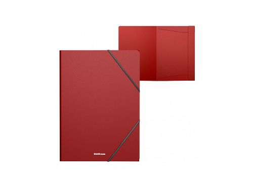 ПАПКА PVC С ЛАСТИК А4 ERICH KRAUSE 246/320ММ ЧРВ