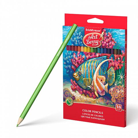 МОЛИВИ ЦВЕТНИ ART BERRY 18 ЦВЯТА