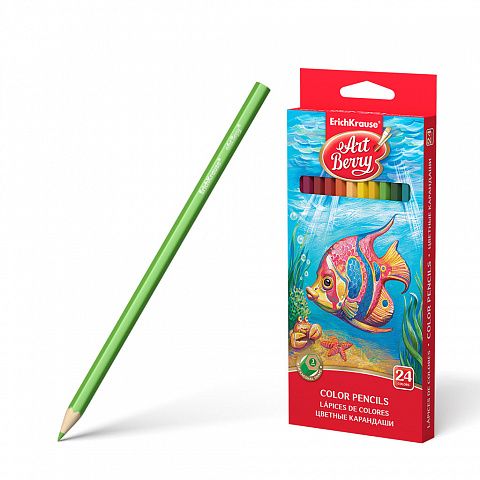 МОЛИВИ ЦВЕТНИ ART BERRY 24 ЦВЯТА