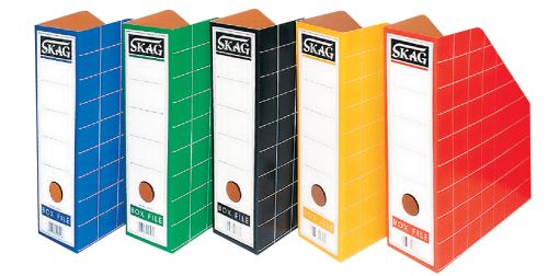 ПОСТАВКА ВЕРТИКАЛНА КАРТОН SKAG 9СМ СИН