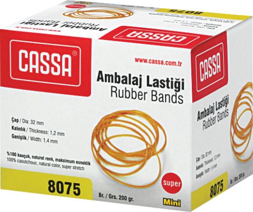 ЛАСТИЦИ 100 % КАУЧУК 32ММ/1.4ММ 200ГР КАФЯВИ