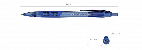 ХИМИКАЛКА АВТ.С ГРИП ERICH KRAUSE XR-30 0.7MM СИН