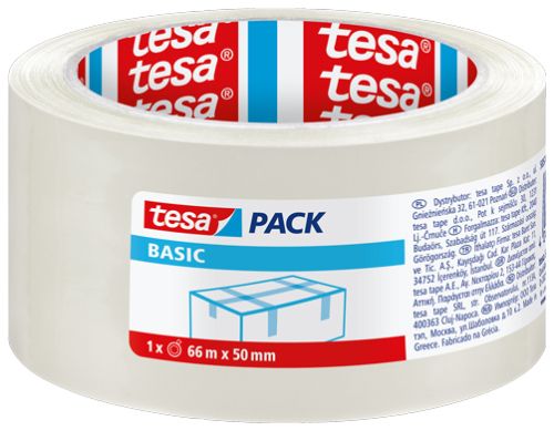 ТИКСО ПРОЗРАЧНО TESA 50ММ/66М