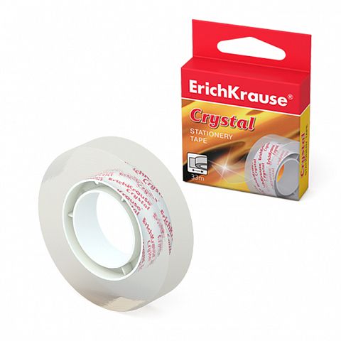 ЛЕНТА ЛЕПЯЩА ERICH KRAUSE КРИСТАЛНА 12ММ/33М