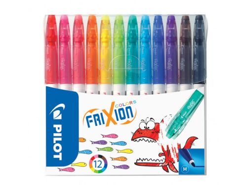 ФЛУМАСТРИ ИЗТРИВАЕМИ PILOT FRIXION COLORS 12 ЦВЯТА