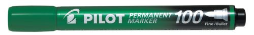 МАРКЕР ПЕРМАНЕНТЕН С ОБЪЛ ВРЪХ PILOT 100 ЗЛН