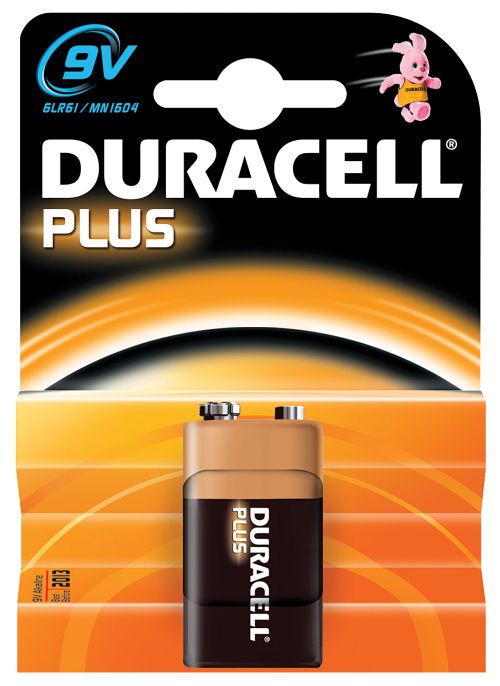 БАТЕРИЯ АЛК. DURACELL 9V 1БР