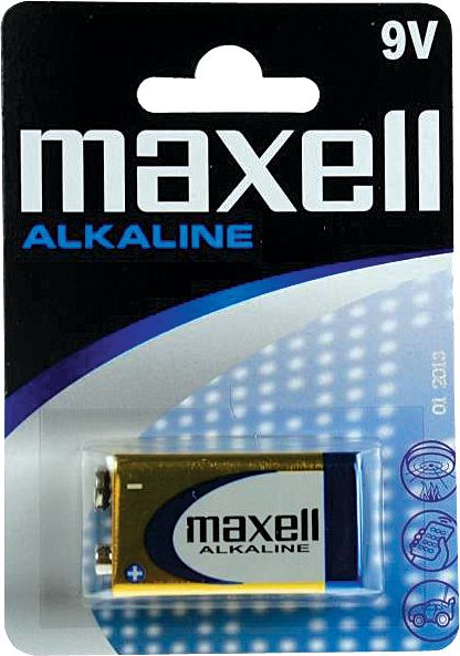 БАТЕРИЯ АЛК. MAXELL/GP 9V