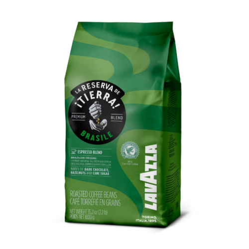 Кафе на зърна LavazzaTierra Brasil Intenso,1кг