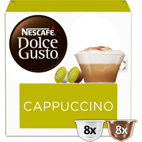 Кафе капсули Nescafe Cappuccino Dolce Gusto, 8бр